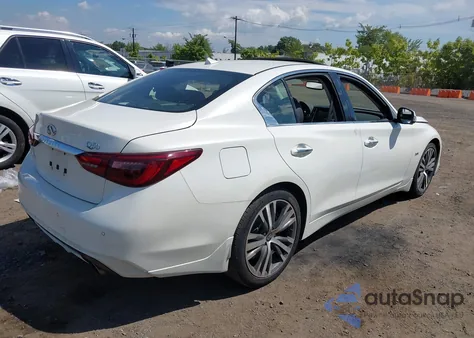 2019 Infiniti Q50 3.0T Sport from USA, damaged, VIN JN1EV7AR4KM556078